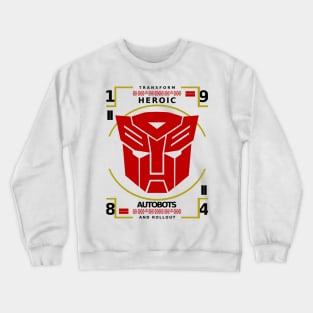 Heroic Autobots Crewneck Sweatshirt